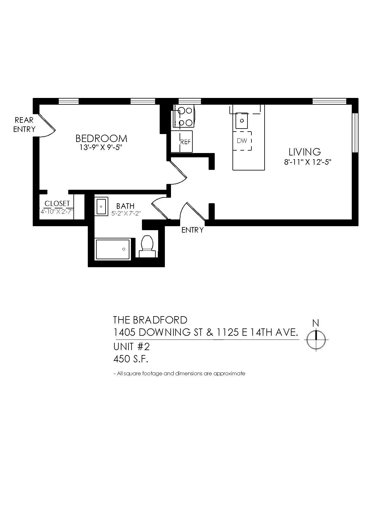 1 Bedroom 1 Bathroom