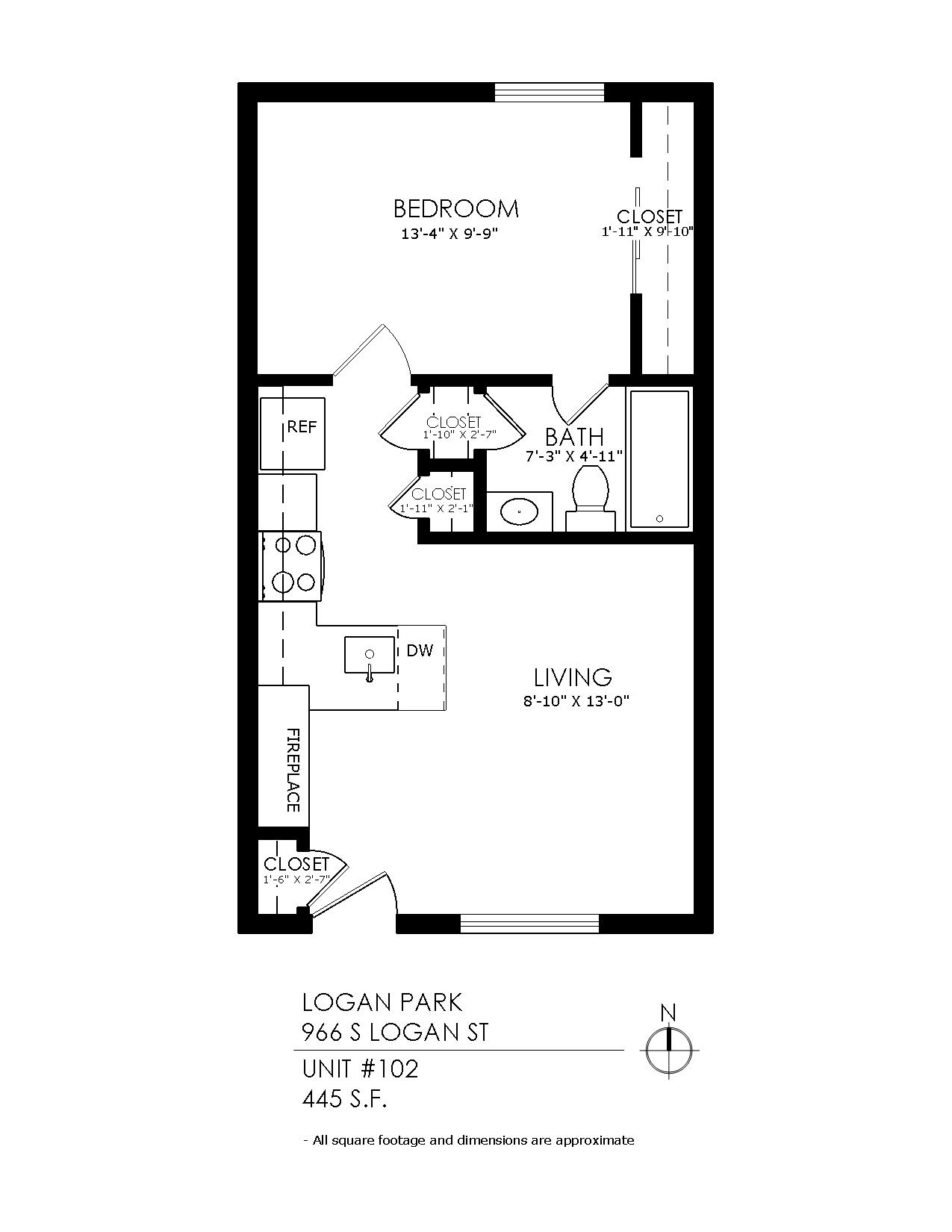1 Bedroom 1 Bathroom