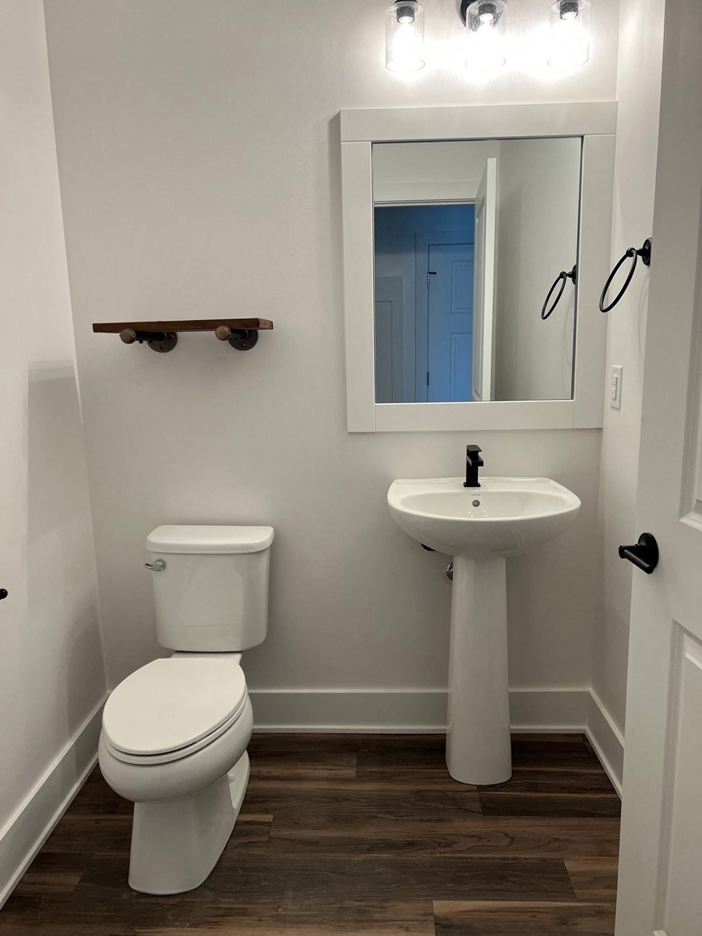a small bathroom with a toilet and a sink