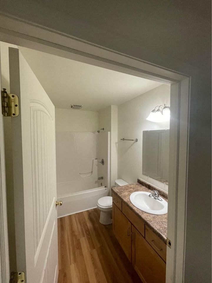 a small bathroom with a sink and a toilet