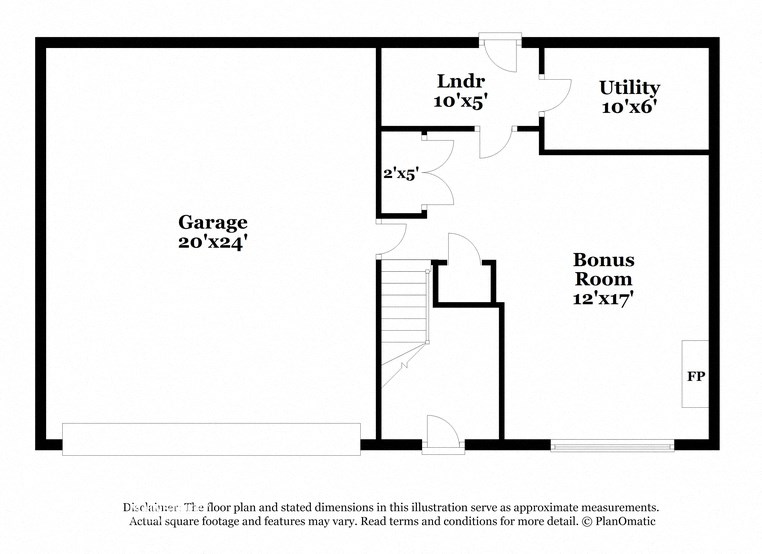 the schematic diagram of the floor plan of the unit