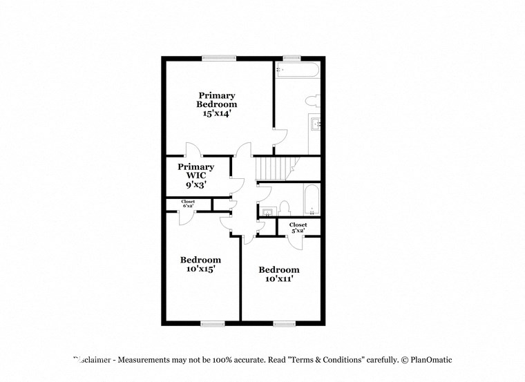 this is the floor plan for a bedroom apartment