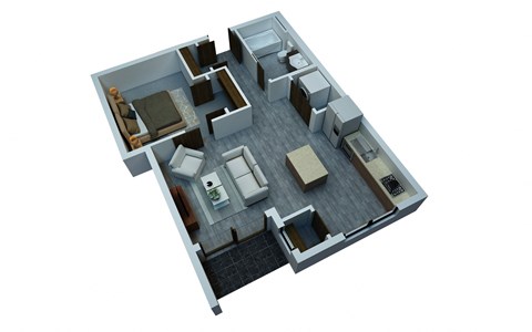 412 3rd Ave SE Studio-2 Beds Apartment for Rent - Photo Gallery 2