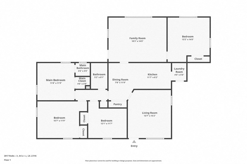 this is the diagram of the floor plan of the home