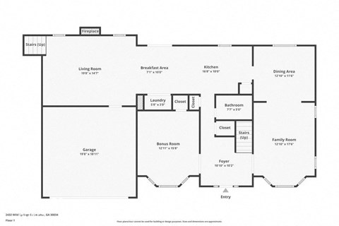 a line drawing of a floor plan of a house