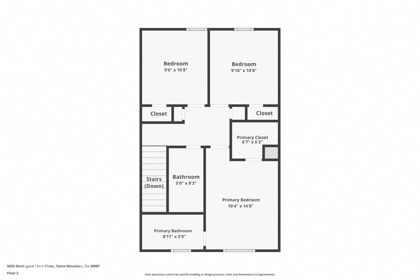 a floor plan of a residence with a bedroom and a living room