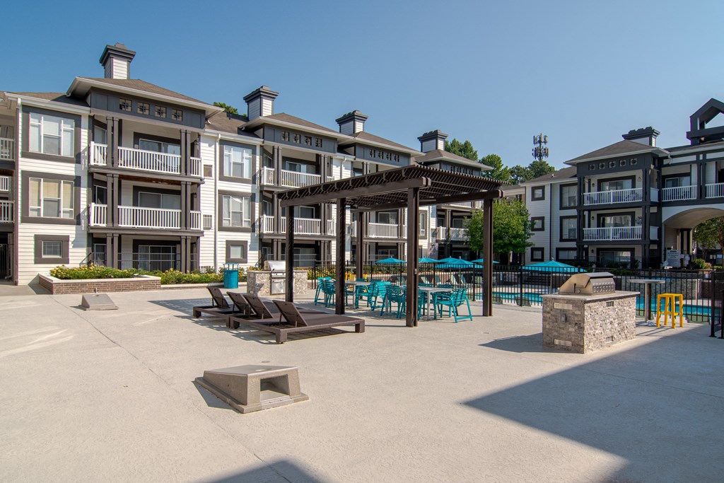 BBQ Grills and Picnic Area