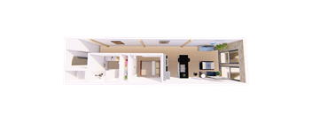 1 Bedroom 1 Bathroom X Floor plan at Bostad Apartments, North Dakota, 58102