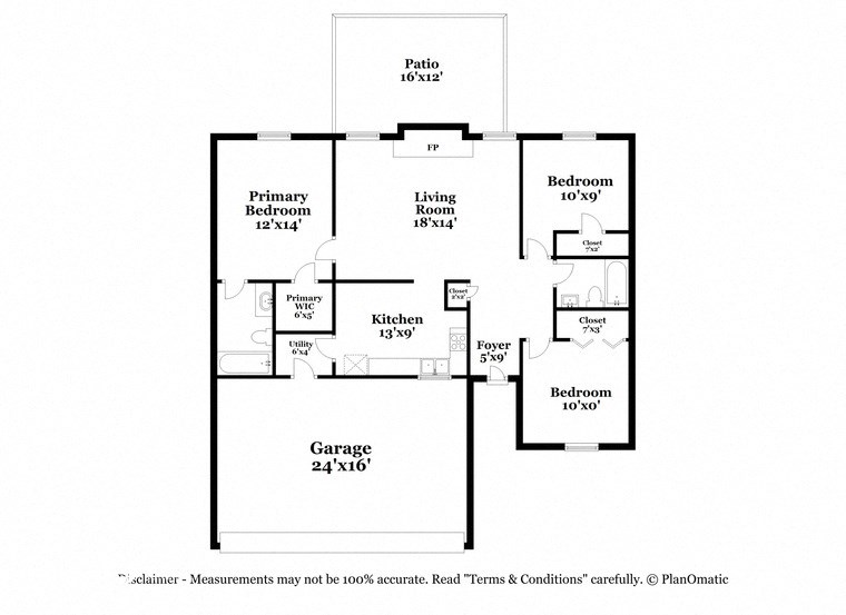 this is the floor plan for the apartment