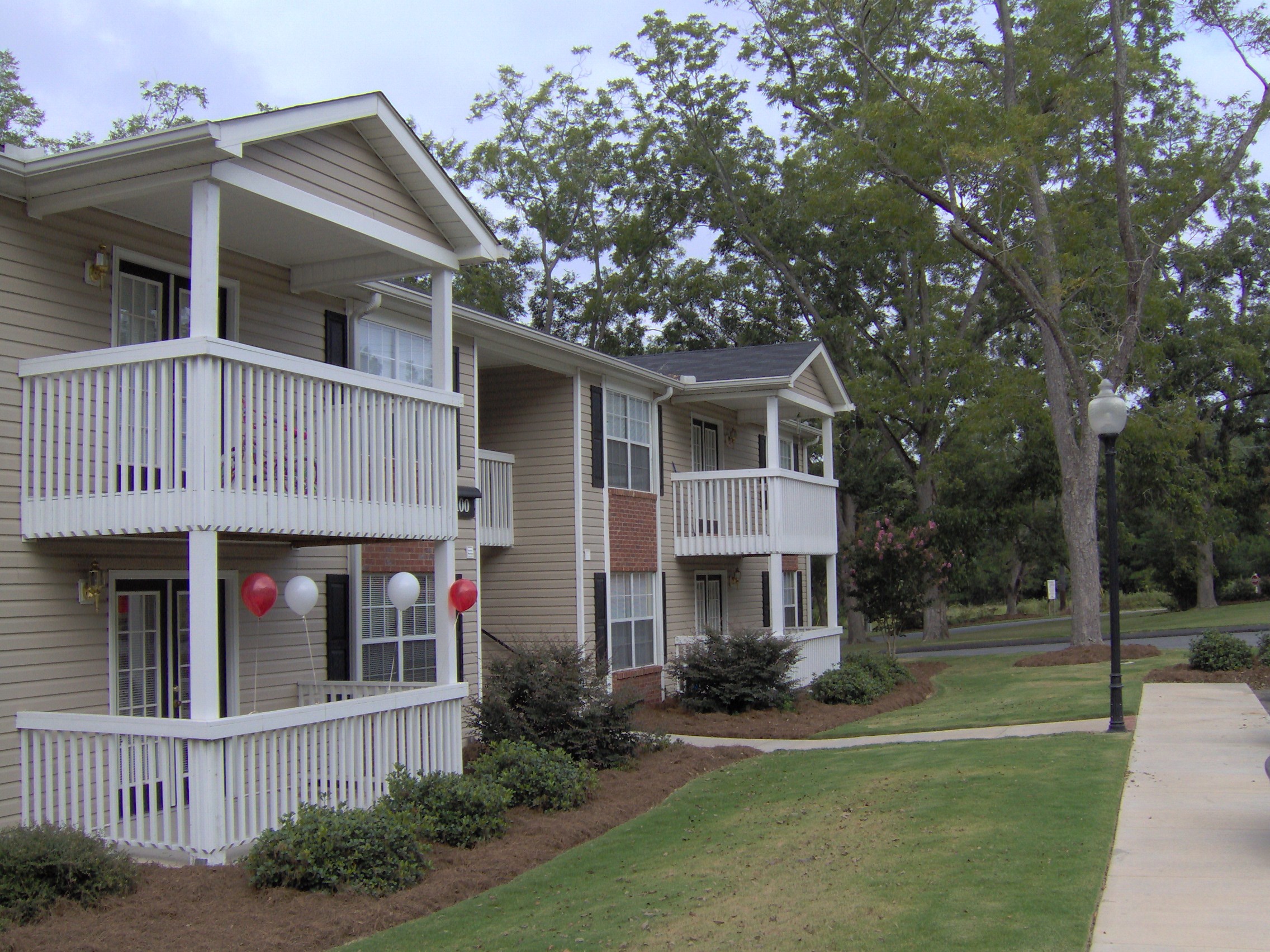 our apartments are equipped with balconies and decks for residents to enjoy the outdoors