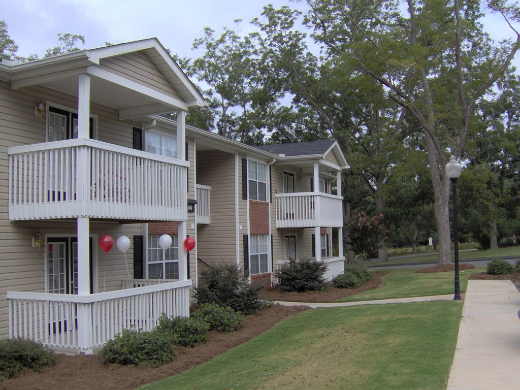 our apartments are equipped with balconies and decks for residents to enjoy the outdoors