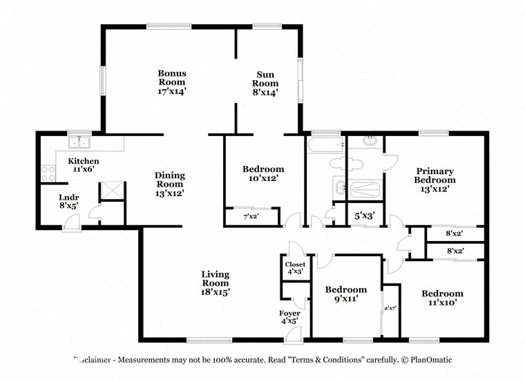 a floor plan of a house with two floors and a basement