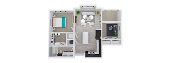 1 bedroom 1 bath at 44 Washington, Kansas City, 64111