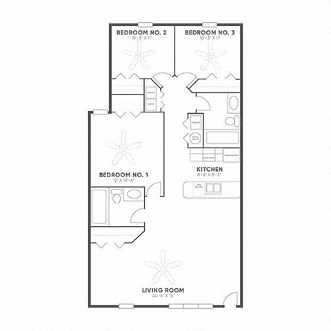 4611 Mortensen Rd. #106 3-4 Beds Apartment for Rent - Photo Gallery 13