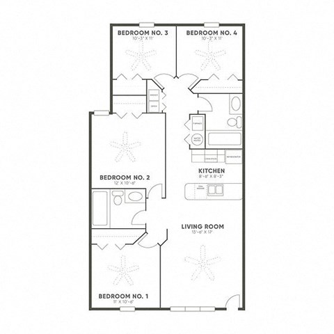 4611 Mortensen Rd. #106 3-4 Beds Apartment for Rent - Photo Gallery 12