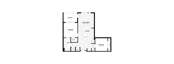 1 Bed/1 Bath Den-D1