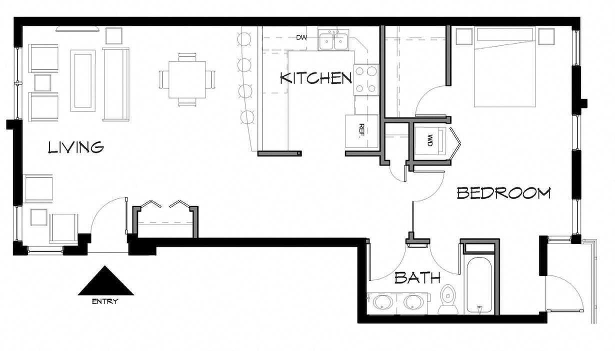 1304 Florida Road Studio-4 Beds Apartment for Rent - Photo Gallery 2