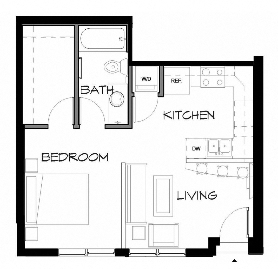 1304 Florida Road Studio-4 Beds Apartment for Rent - Photo Gallery 3