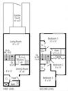 3 Bed, 2 Bath Floor Plan 3 Bed, 2 Bath Floor Plan at The Commons of McLean, McLean