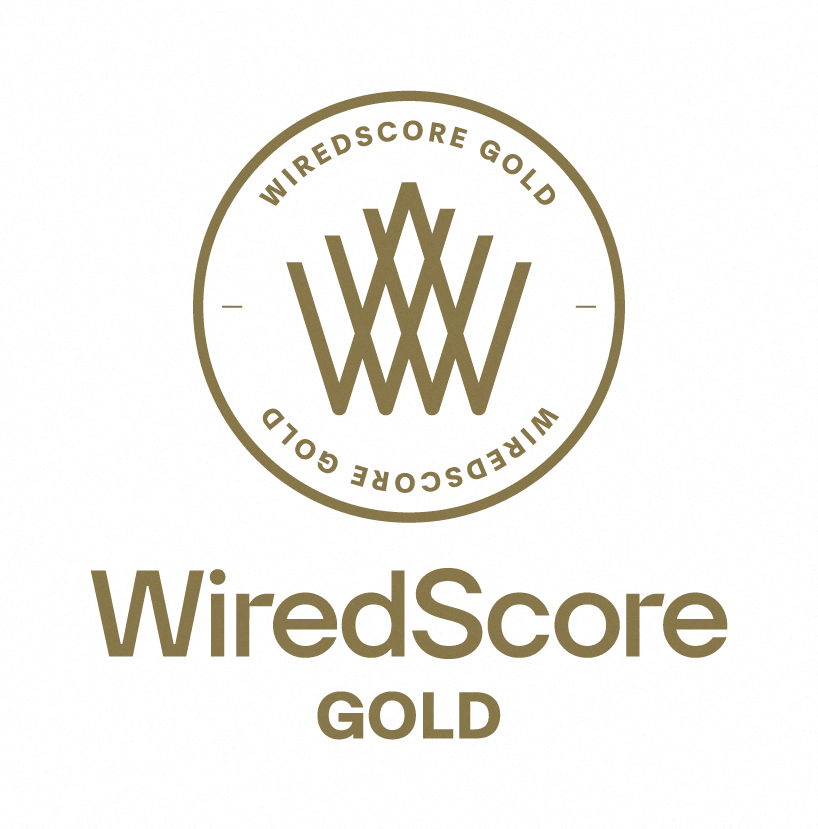 the logo of synergy gold with a w     on a white background