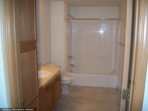 a bathroom with a toilet and a sink and a shower