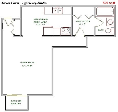 2510 N. First St. Studio-3 Beds Apartment for Rent - Photo Gallery 5