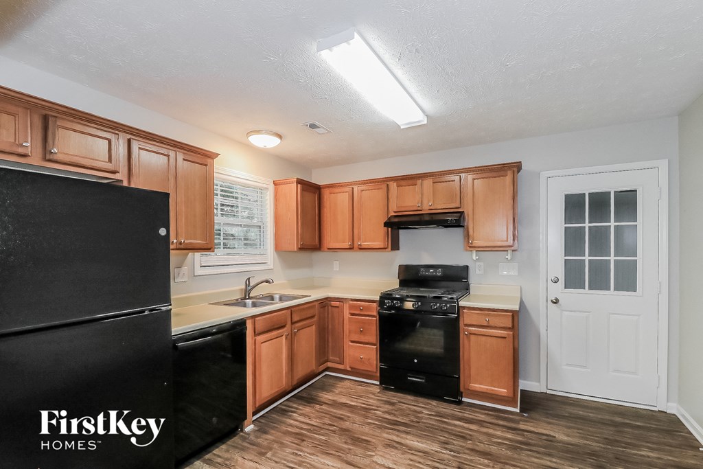 the kitchen is clean and ready for us to use