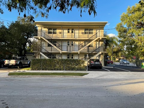 the building in which the apartment is located