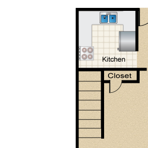 2BR Madison Townhome