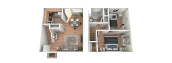 2BR Madison Townhome