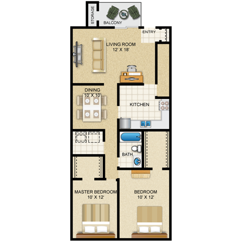 1A Lakeview Drive Studio-3 Beds Apartment for Rent - Photo Gallery 33