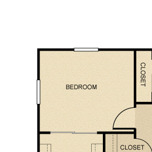 2BR/1BA Opal