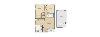 2BR/1BA Opal