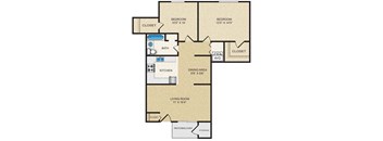 2BR/1BA Ruby