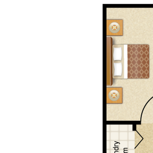 1BR/1BA Cedar