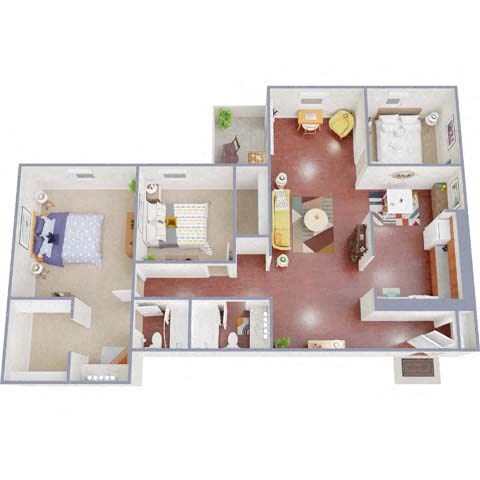 701 London Square Drive Studio-3 Beds Apartment for Rent - Photo Gallery 21