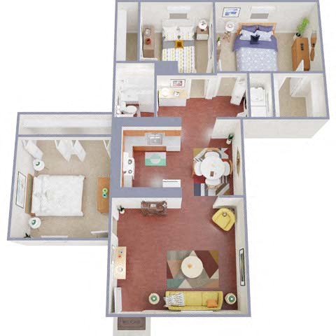 701 London Square Drive Studio-3 Beds Apartment for Rent - Photo Gallery 17