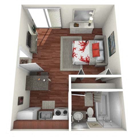 100 Foxwood Drive Studio-2 Beds Apartment for Rent - Photo Gallery 17