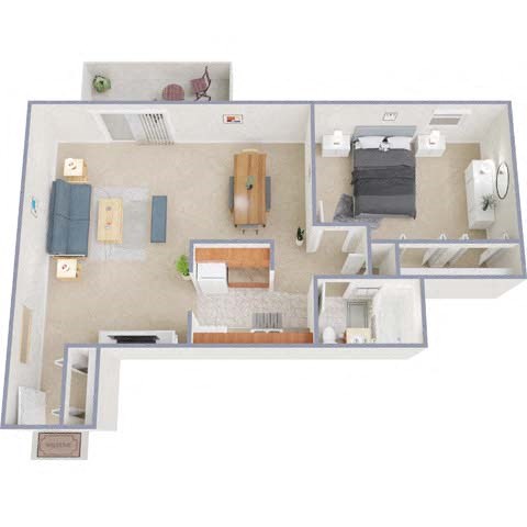 600 Warren Road #4-2C Studio-3 Beds Apartment for Rent - Photo Gallery 25