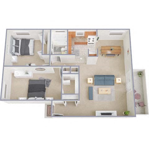 600 Warren Road #4-2C Studio-3 Beds Apartment for Rent - Photo Gallery 23