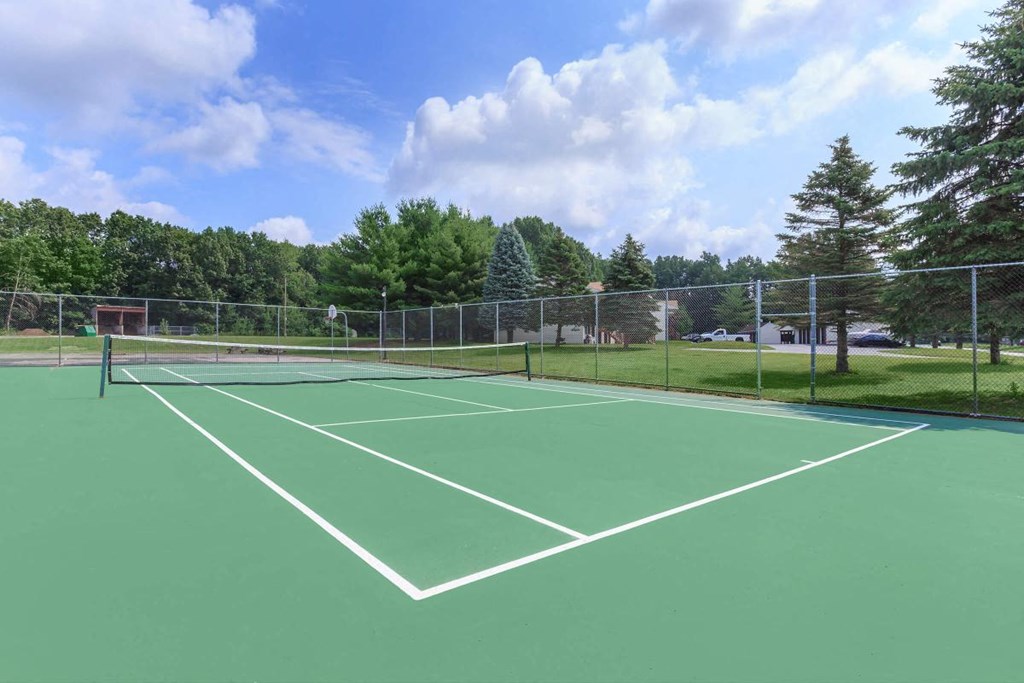 the tennis court is available for tenants to use