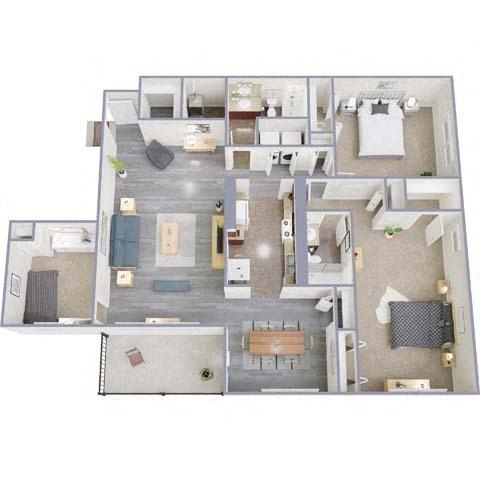 1330 Wabank Rd 1-3 Beds Apartment, Townhouse for Rent - Photo Gallery 39