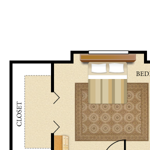 2BR/1.5BA Truman