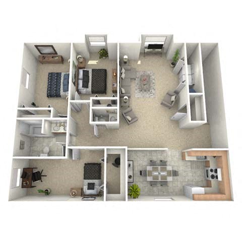 100 Vandenburgh Place 1-3 Beds Apartment for Rent - Photo Gallery 19