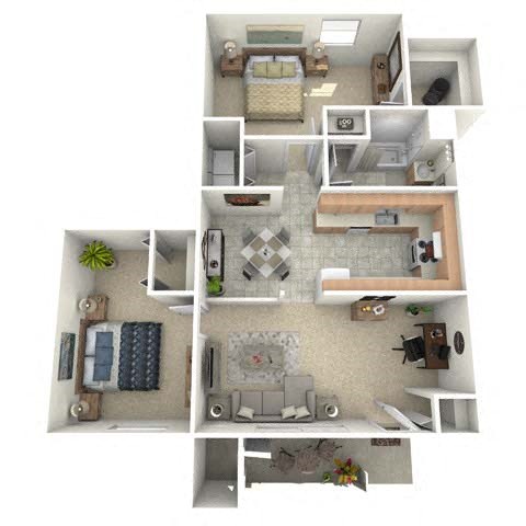 100 Vandenburgh Place 1-3 Beds Apartment for Rent - Photo Gallery 16