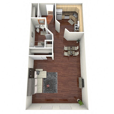 100 Vandenburgh Place Studio-2 Beds Apartment for Rent - Photo Gallery 11