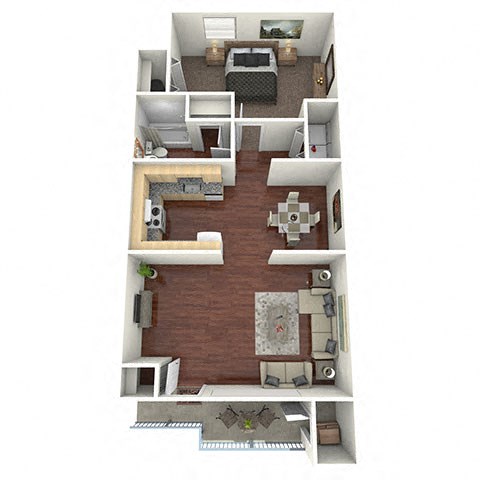 100 Vandenburgh Place Studio-2 Beds Apartment for Rent - Photo Gallery 13