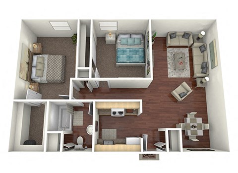 100 Vandenburgh Place Studio-2 Beds Apartment for Rent - Photo Gallery 14