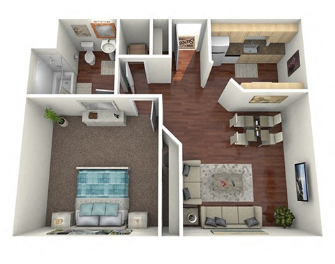 100 Vandenburgh Place Studio-2 Beds Apartment for Rent - Photo Gallery 12