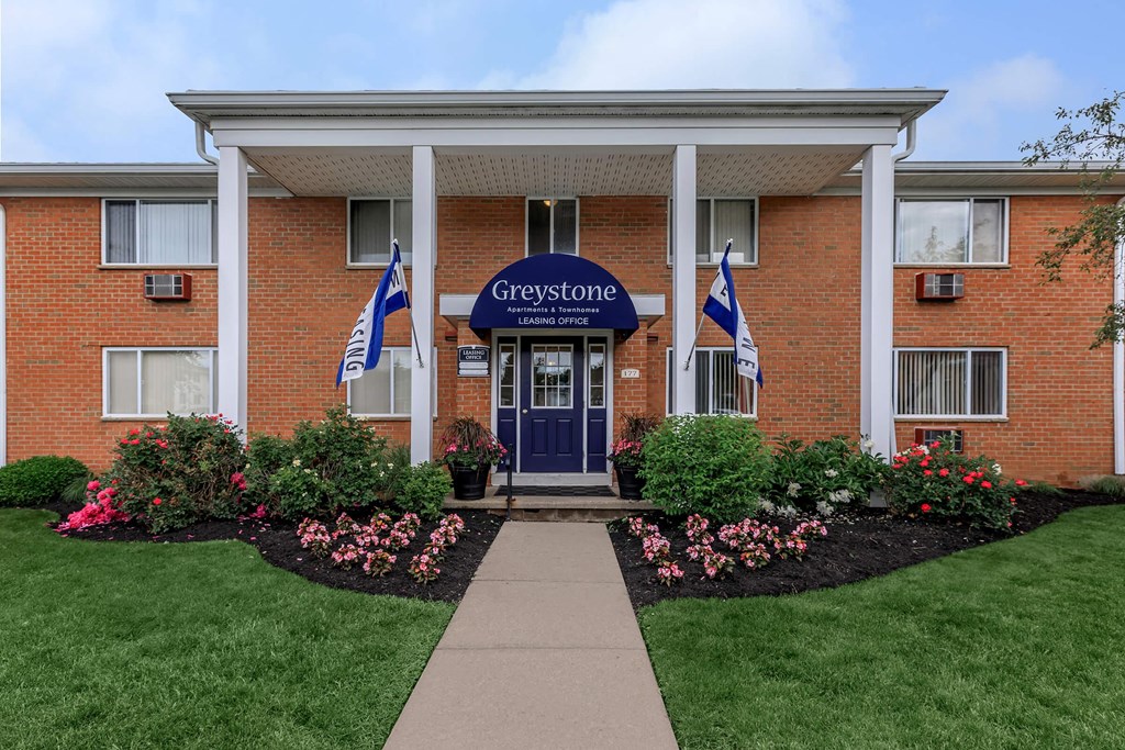 the front entrance of our office building